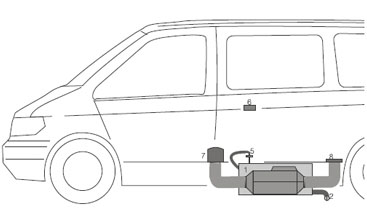 Calentador de aire para camión (Unidad 2kW), AH